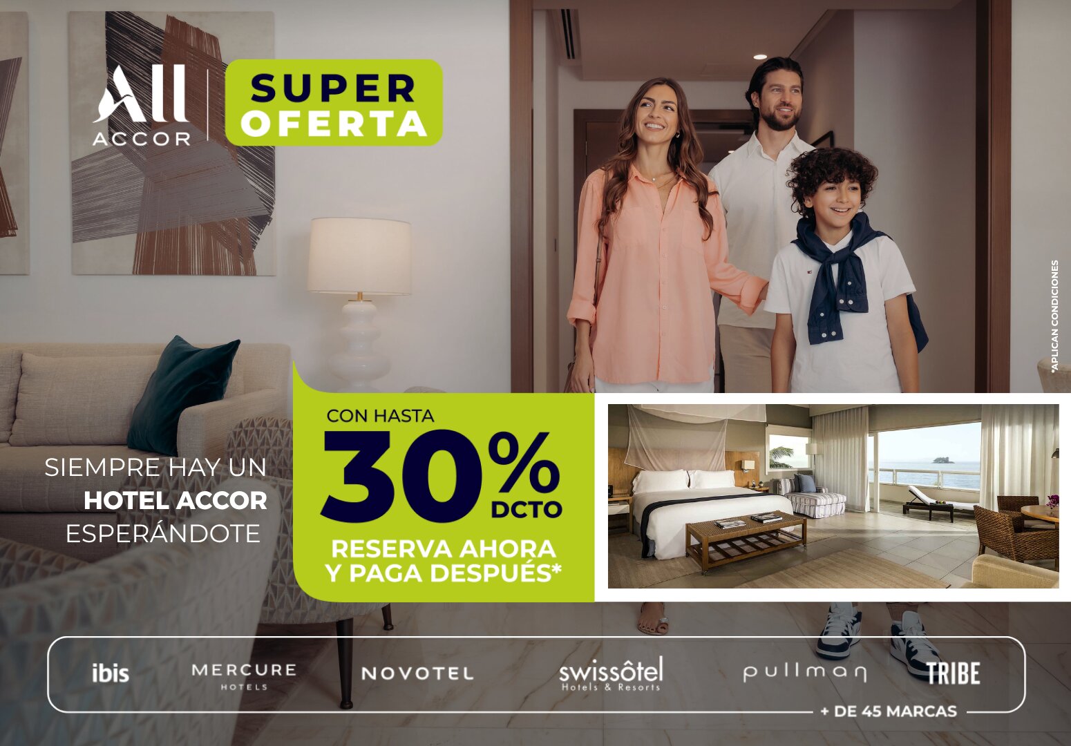 Super Oferta de Accor: hasta 30% en hoteles de las Américas, qué cubre y cómo aprovecharla