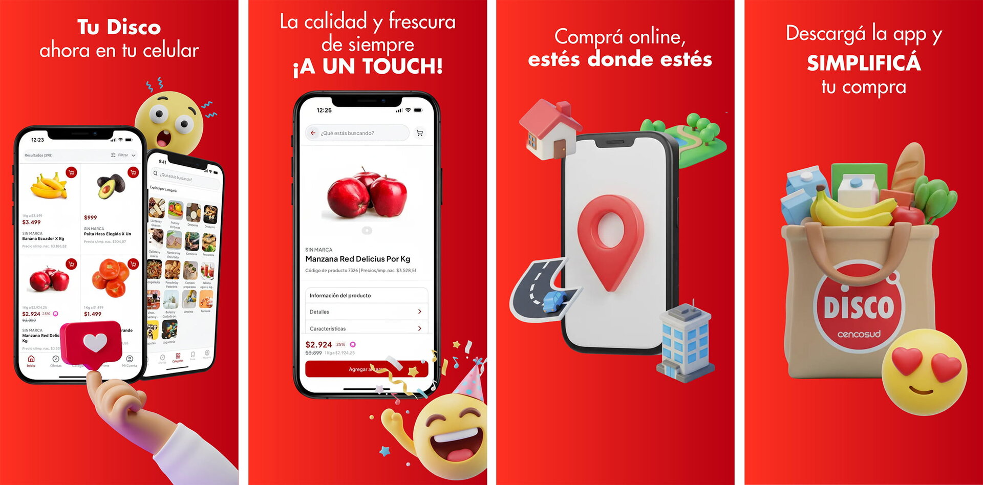 Cencosud acelera su estrategia digital con la nueva app de Disco